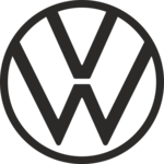 VW Logo schwarz
